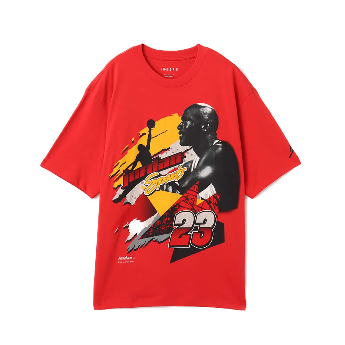 JORDAN BRAND M J STMT 1985 SS CREW MTRSPT FIRE RED/BLACK