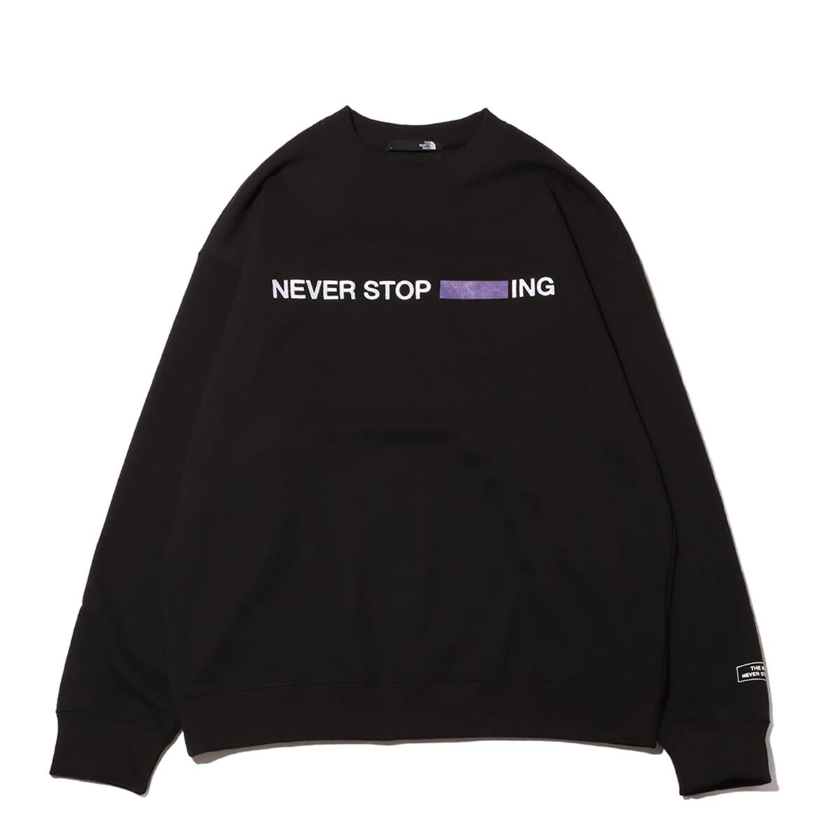 THE NORTH FACE NEVER STOP ING Crew ブラック2 （ザ・ノース