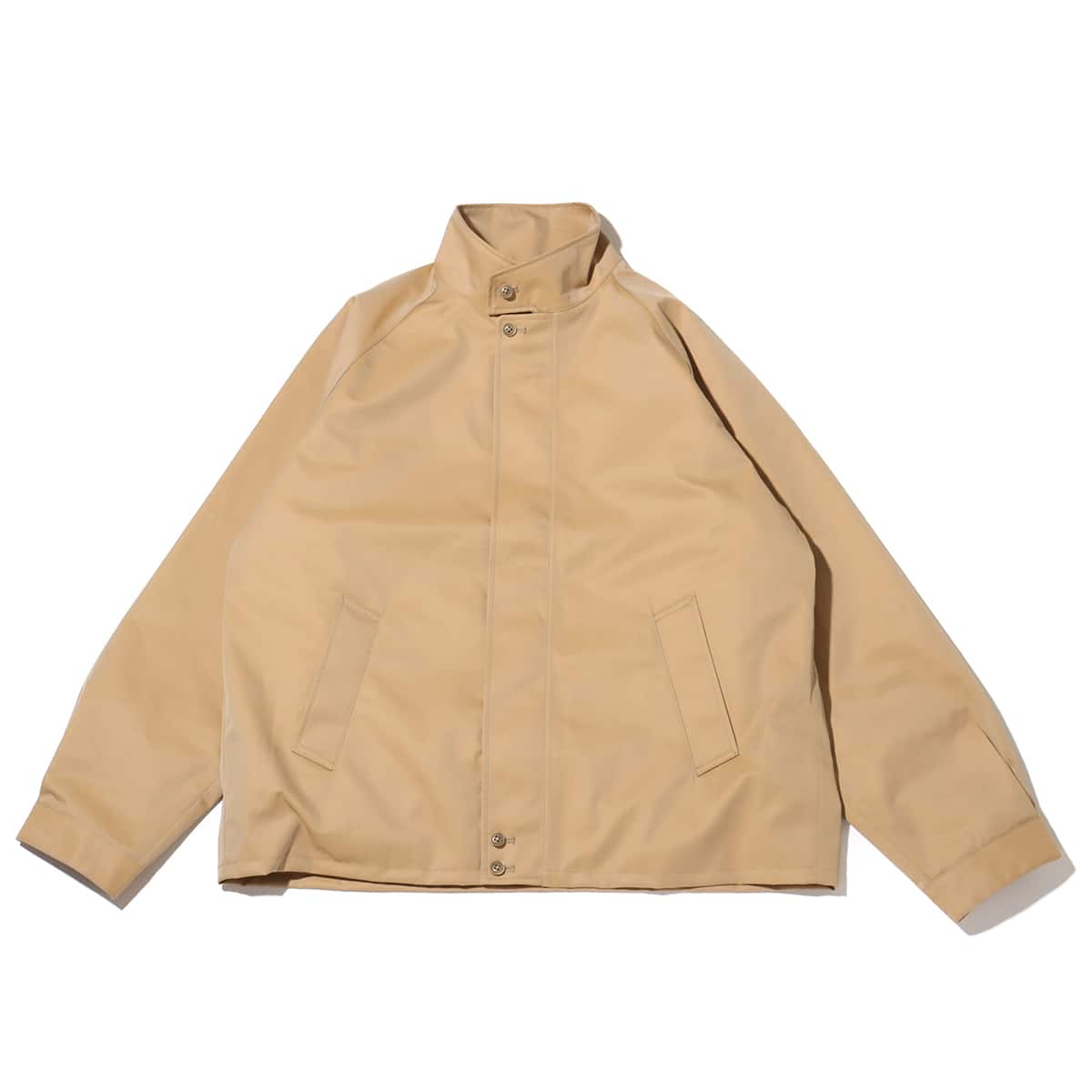 nanamica GORE-TEX Crew Jacket Beige 24SP-I（ナナミカ ゴアテックス