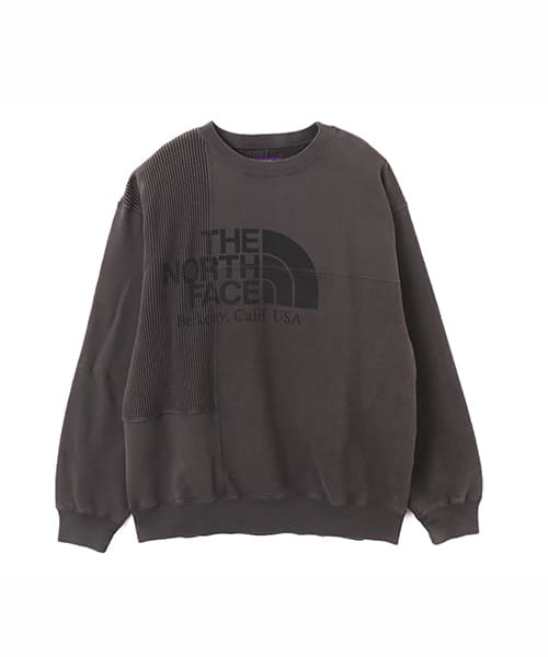 THE NORTH FACE PURPLE LABEL Field Patchworked Crewneck Sweatshirt