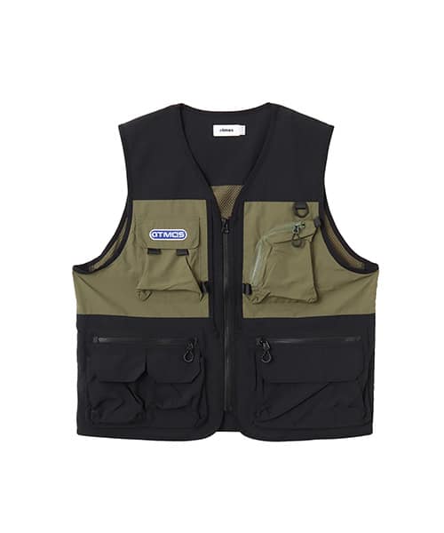 atmos Utility Vest BLACK（アトモス ユーティリティ ベスト-ブラック