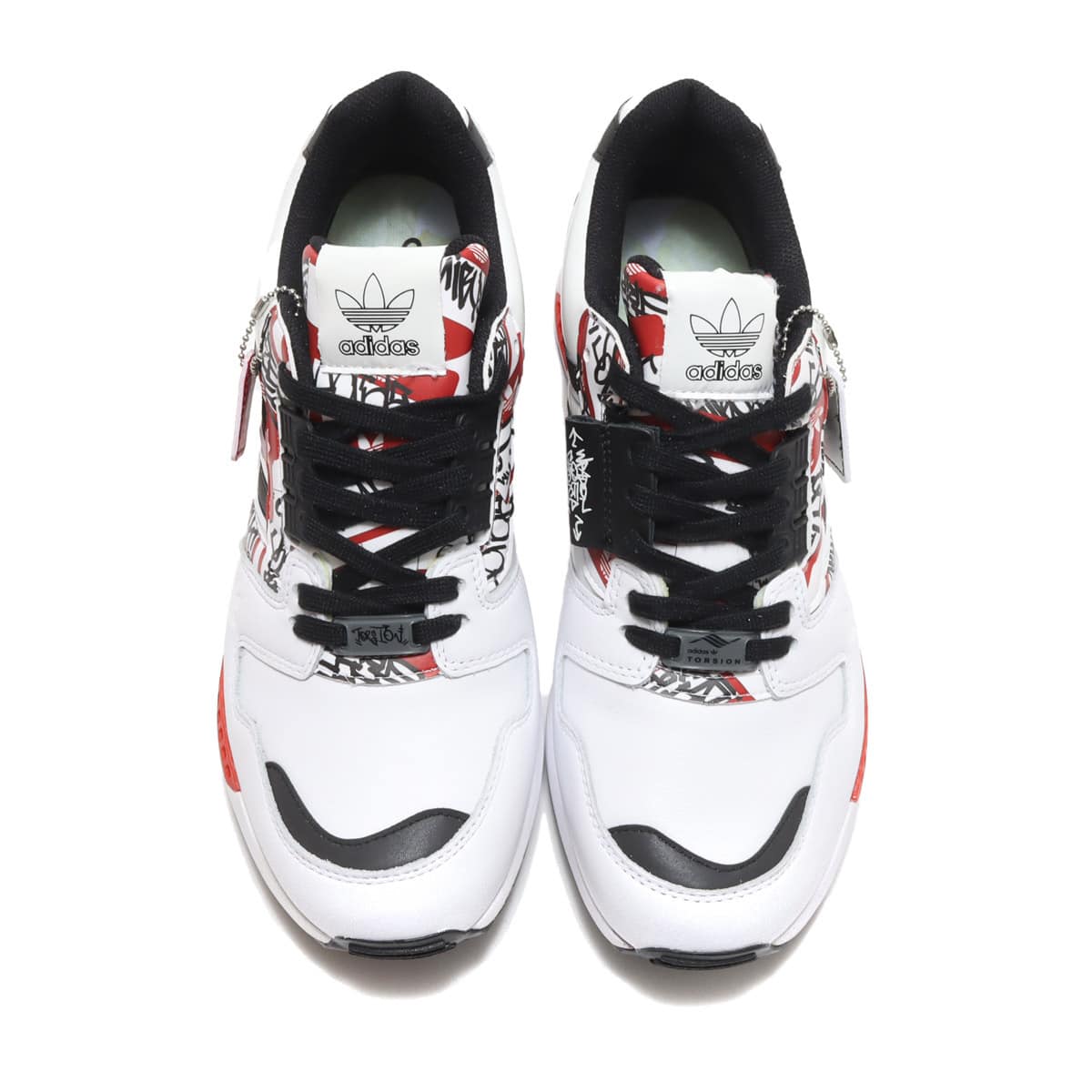 adidas ZX 8000 GRAFFITI atmos FOOTWEAR WHITE/CORE BLACK/ACTIVE RED