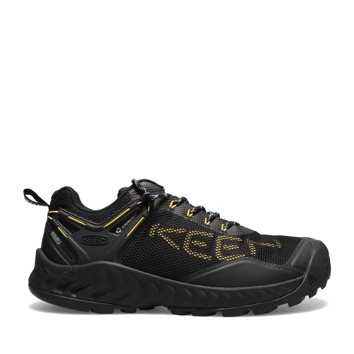 KEEN NXIS EVO WP BLACK/KEEN YELLOW 21FW-I（キーン ネクシス エボ
