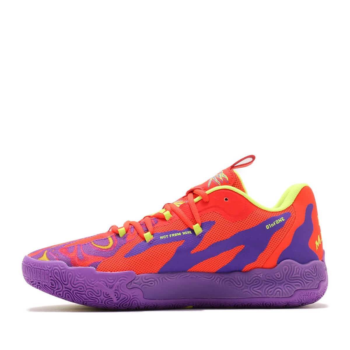 PUMA MB.03 LO LAVA PURPLE GLIMMER-RED BLAST （プーマ MB.03 LO