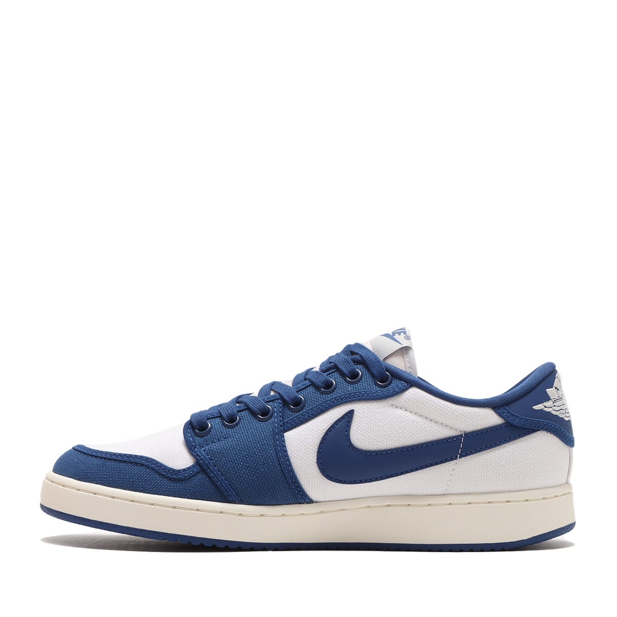 JORDAN BRAND AJKO 1 LOW WHITE/DARK ROYAL BLUE-SAIL 23SU-S