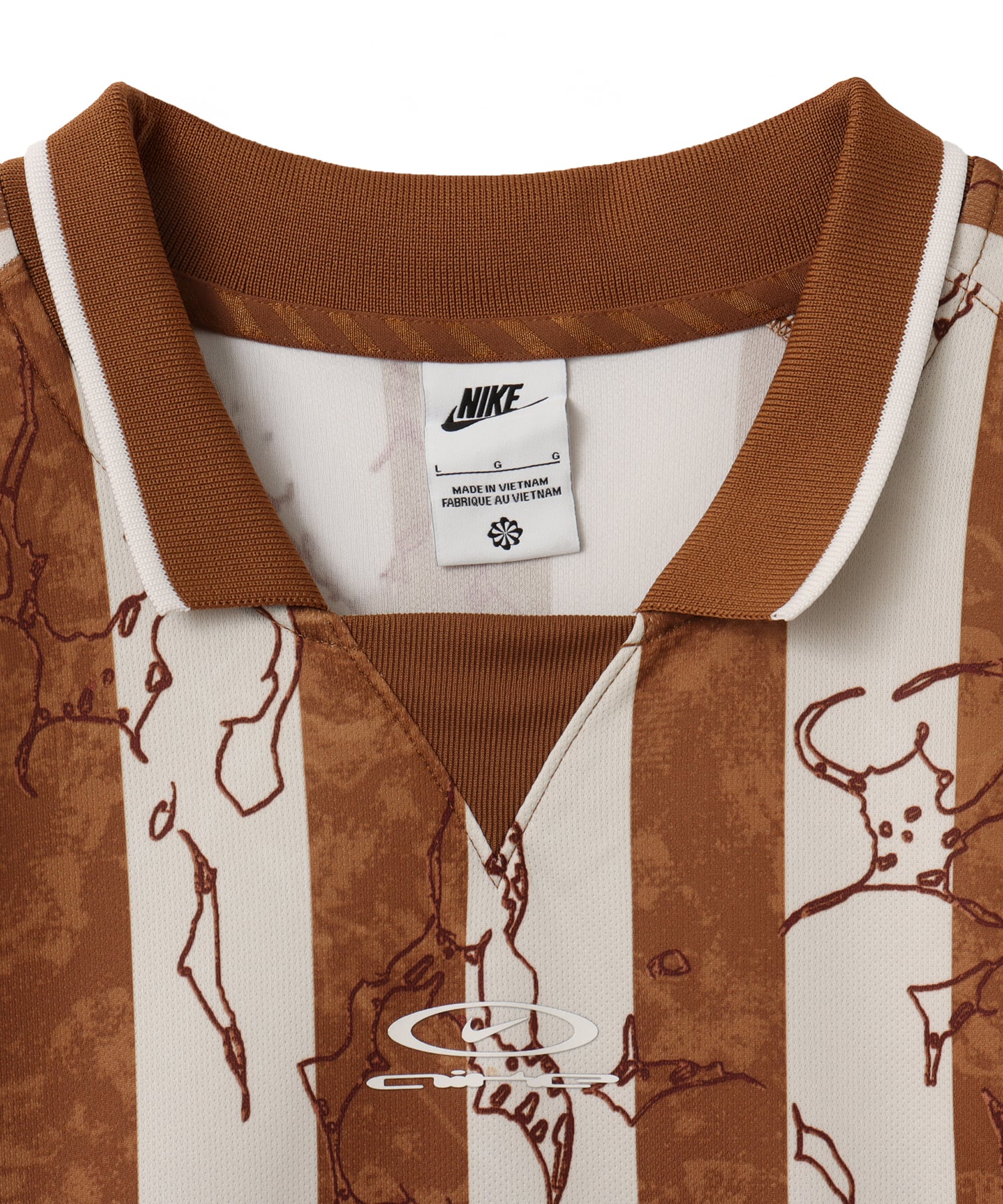 NIKE M NIKE AIR LS JERSEY VCTRY LT BRITISH TAN/PHANTOM/COPPER MOON