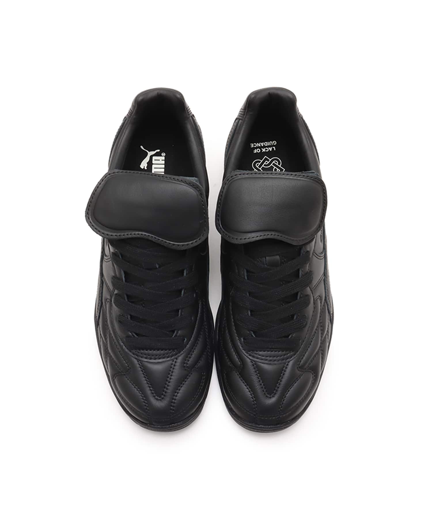 PUMA KING INDOOR LACK OF GUIDANCE PUMA BLACK（プーマ キング
