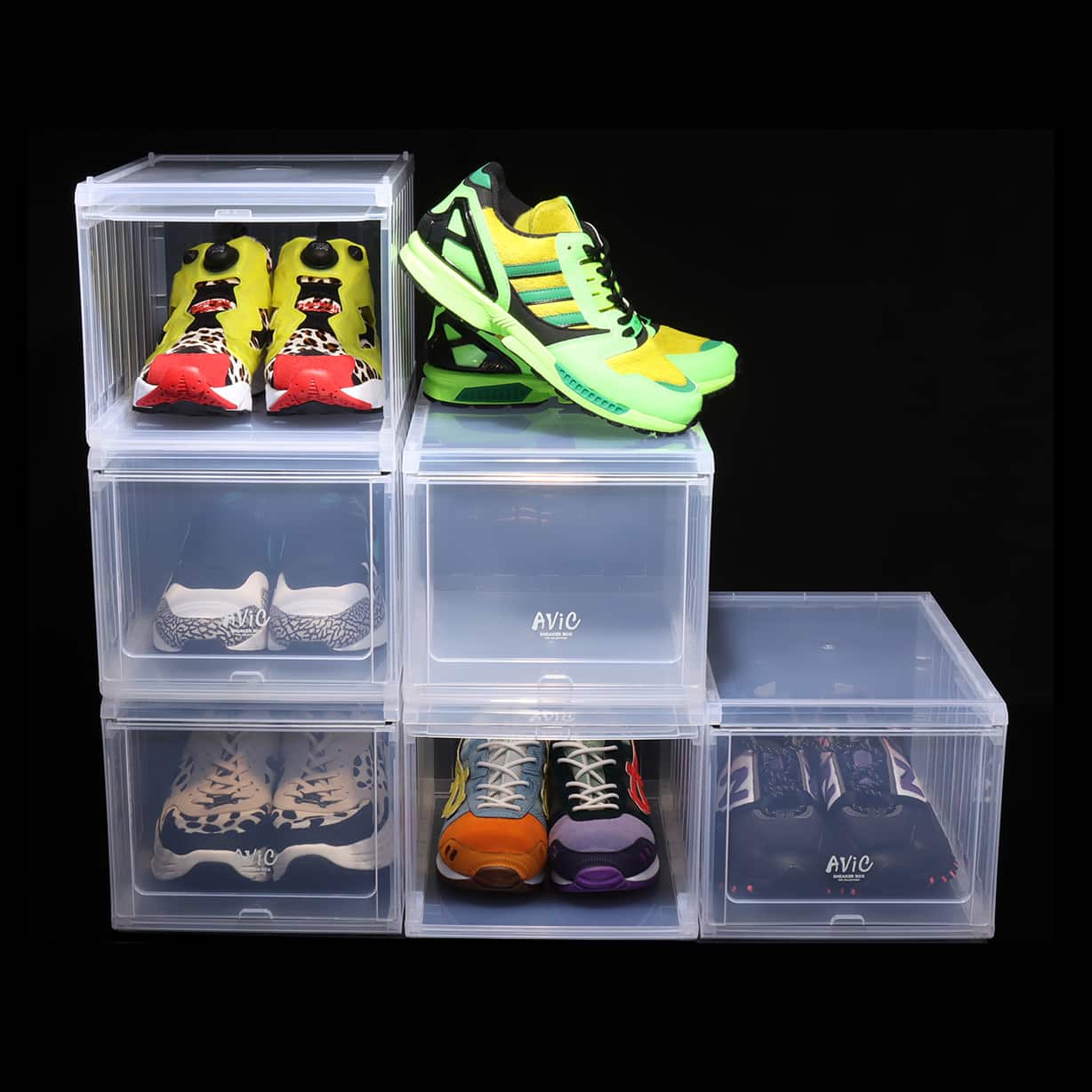 AVIC SNEAKERS BOX（アヴィック スニーカーボックス-クリア） | atmos