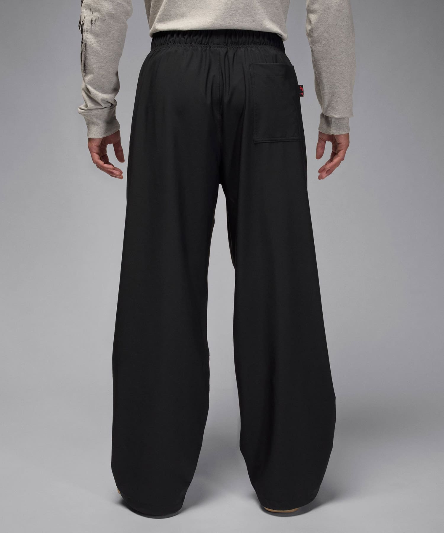 JORDAN BRAND M J DF SPRT WOVEN PANT JT BLACK/UNIVERSITY RED