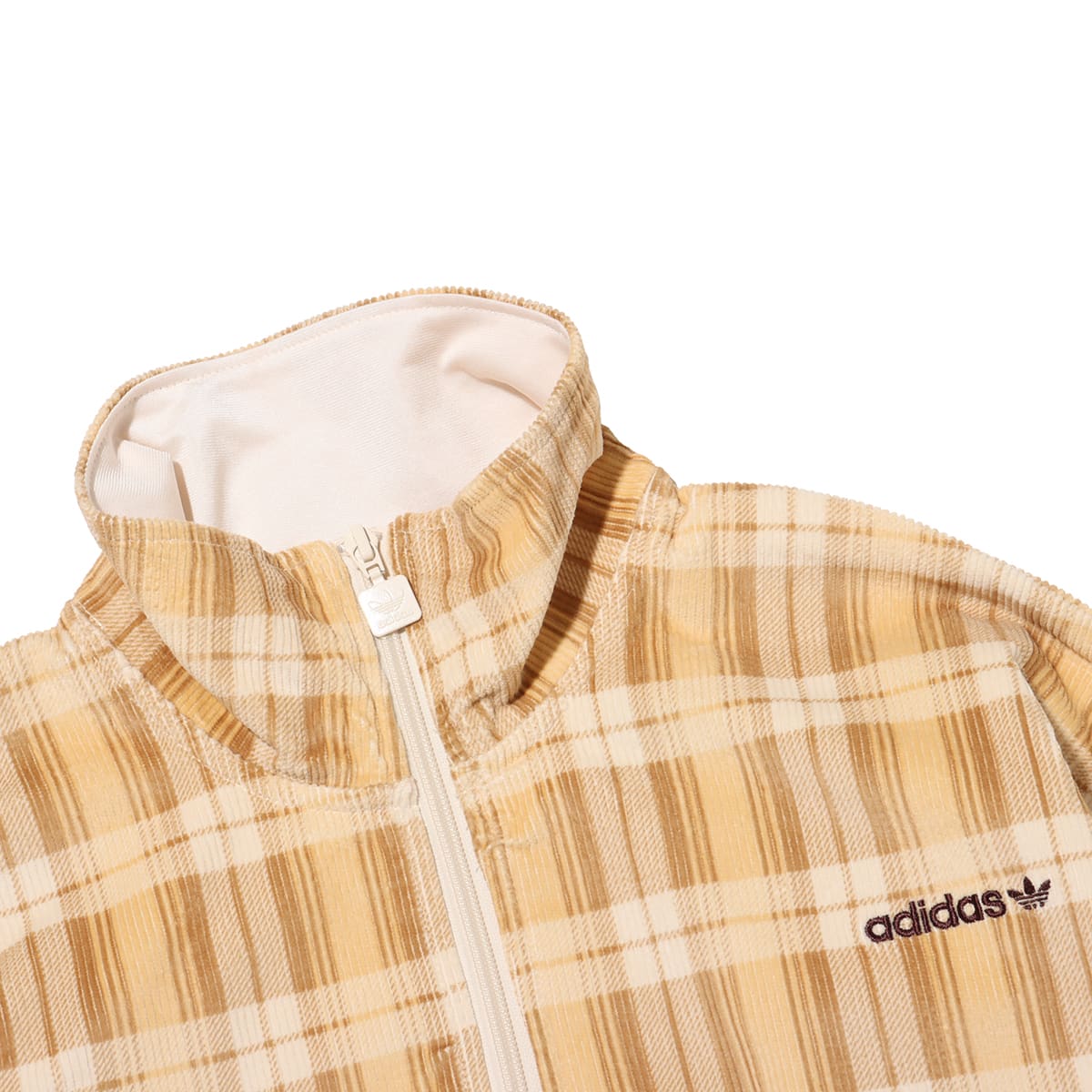 adidas TARTAN HALF ZIP SANSTR/MAGBEI/WONWHI （アディダス タータン