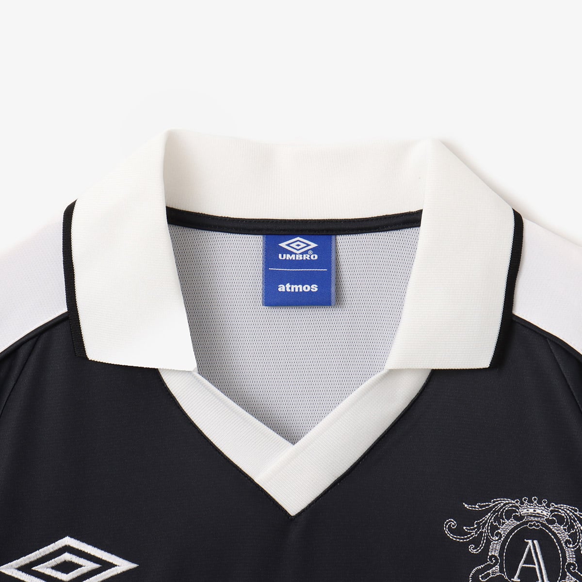 UMBRO x atmos SS SOCCER JERSEY BLACK （アンブロ x アトモス