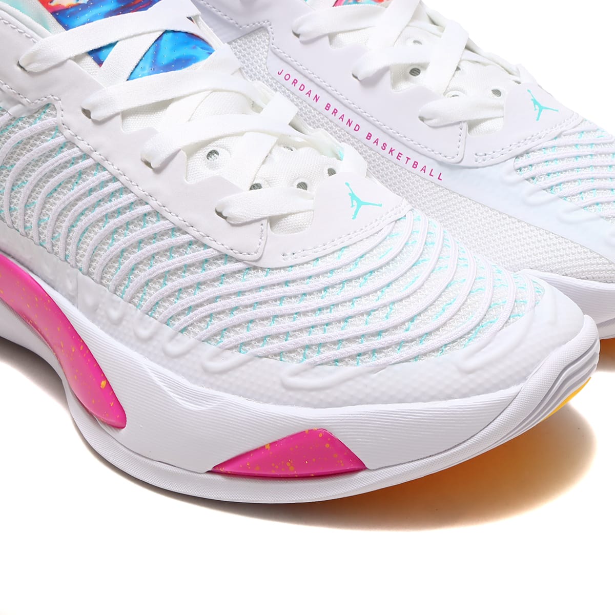 JORDAN BRAND JORDAN LUKA 1 PF WHITE/FIRE PINK-DYNAMIC TURQ 22HO-I