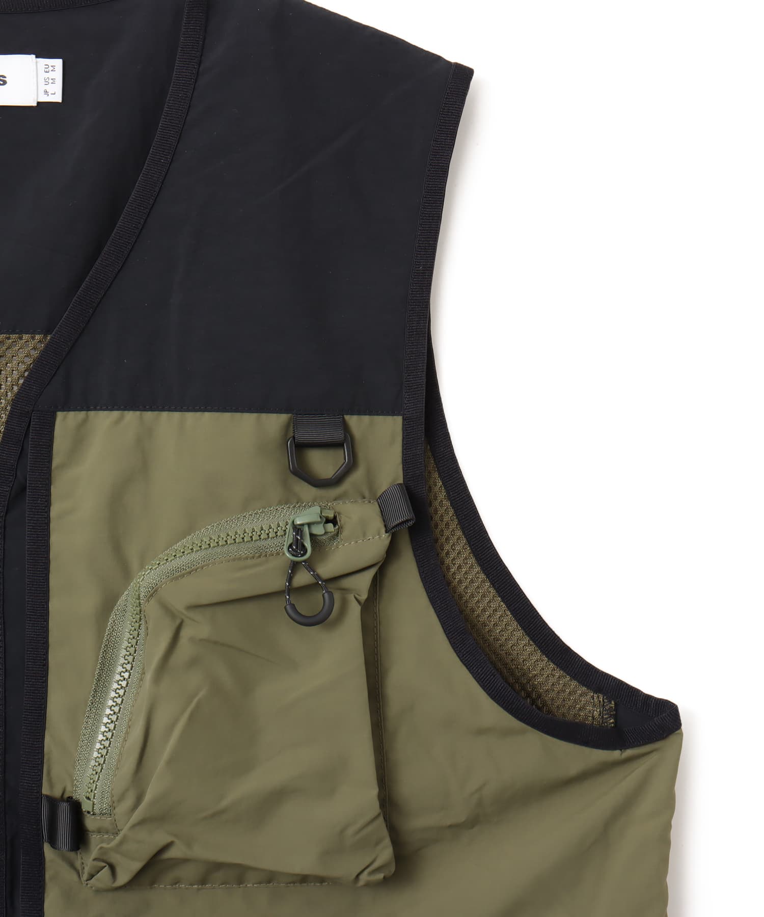 atmos Utility Vest BLACK（アトモス ユーティリティ ベスト-ブラック