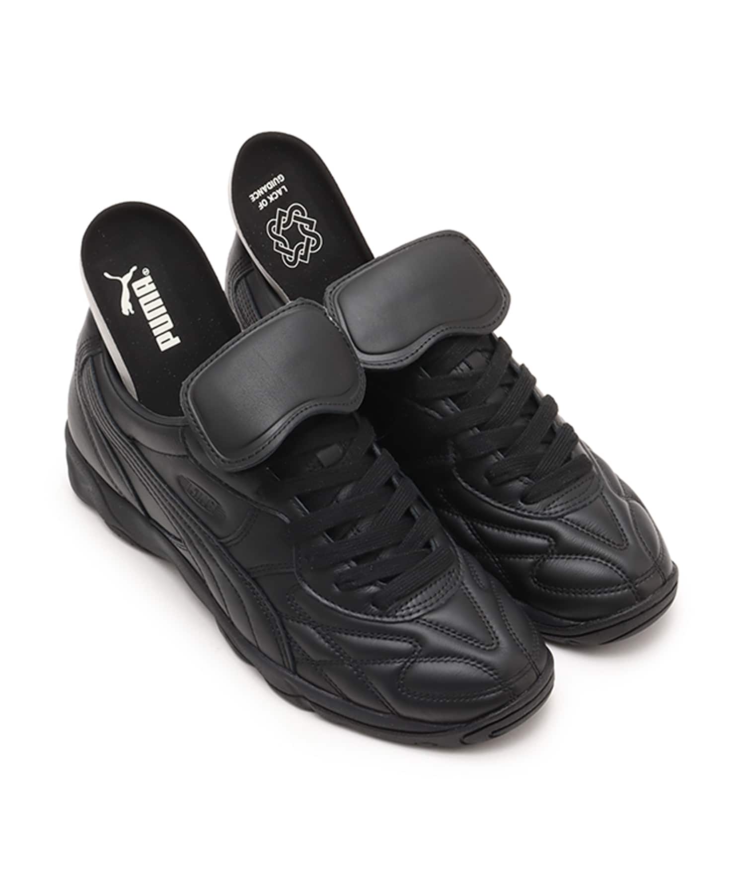 PUMA KING INDOOR LACK OF GUIDANCE PUMA BLACK（プーマ キング