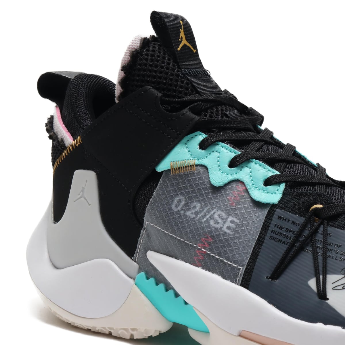 JORDAN BRAND JORDAN WHY NOT ZER0.2 SE PF BLACK/VAST GREY-WHITE