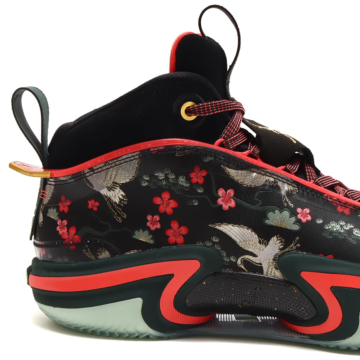 JORDAN BRAND AIR JORDAN XXXVI RUI PF BLACK/METALLIC GOLD-JADE