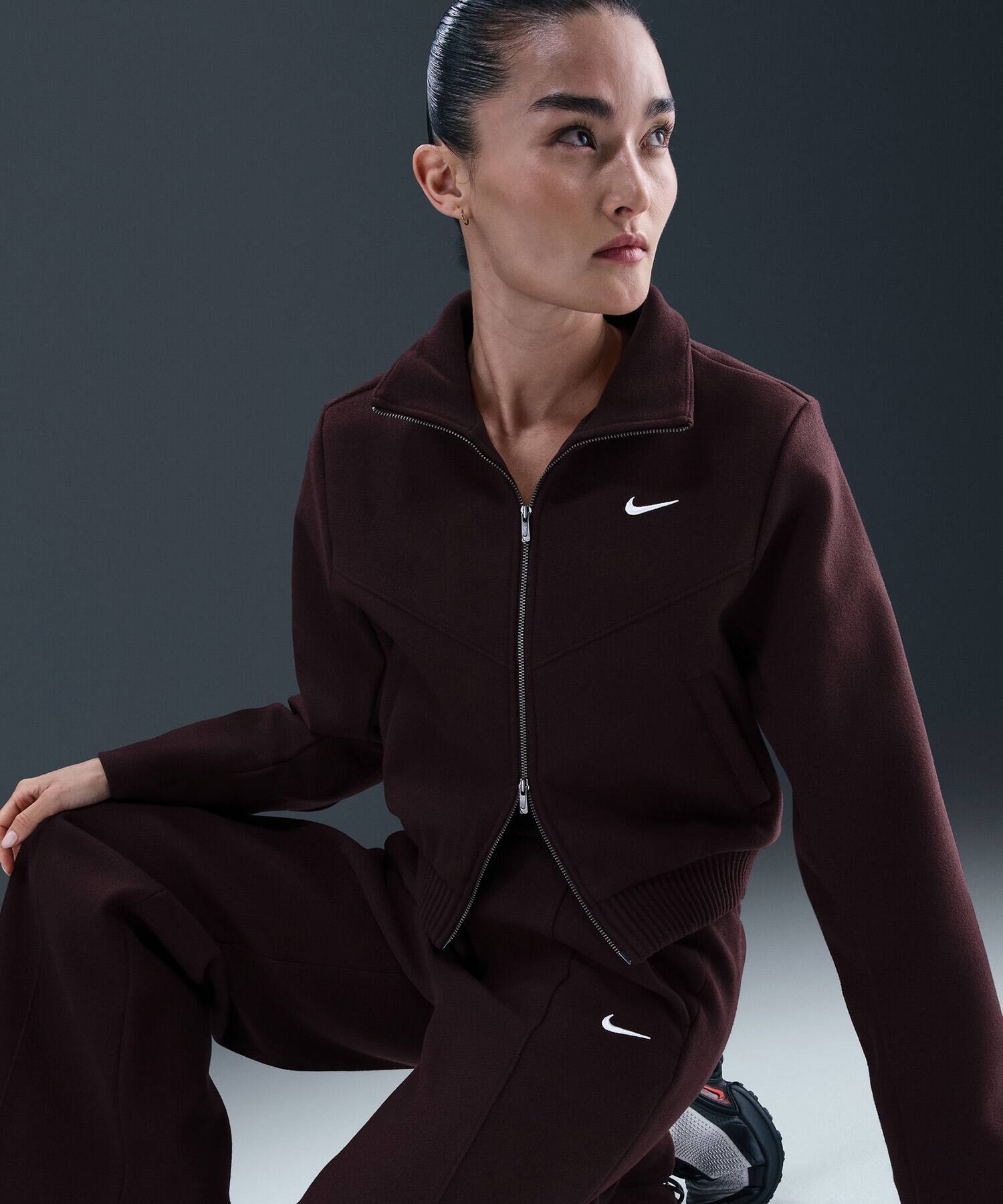 NIKE AS W NSW TAILORED WR JACKE BURGUNDY CRUSH/SAIL（ナイキ