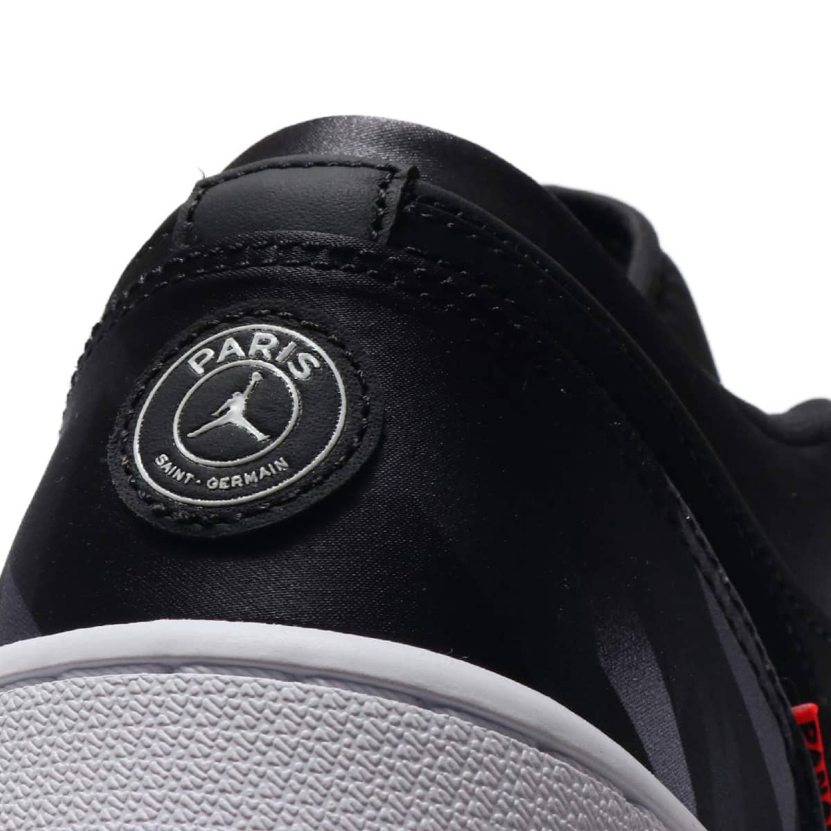 JORDAN BRAND AIR JORDAN 1 LOW PSG BLACK/BLACK-DARK GREY-INFRARED