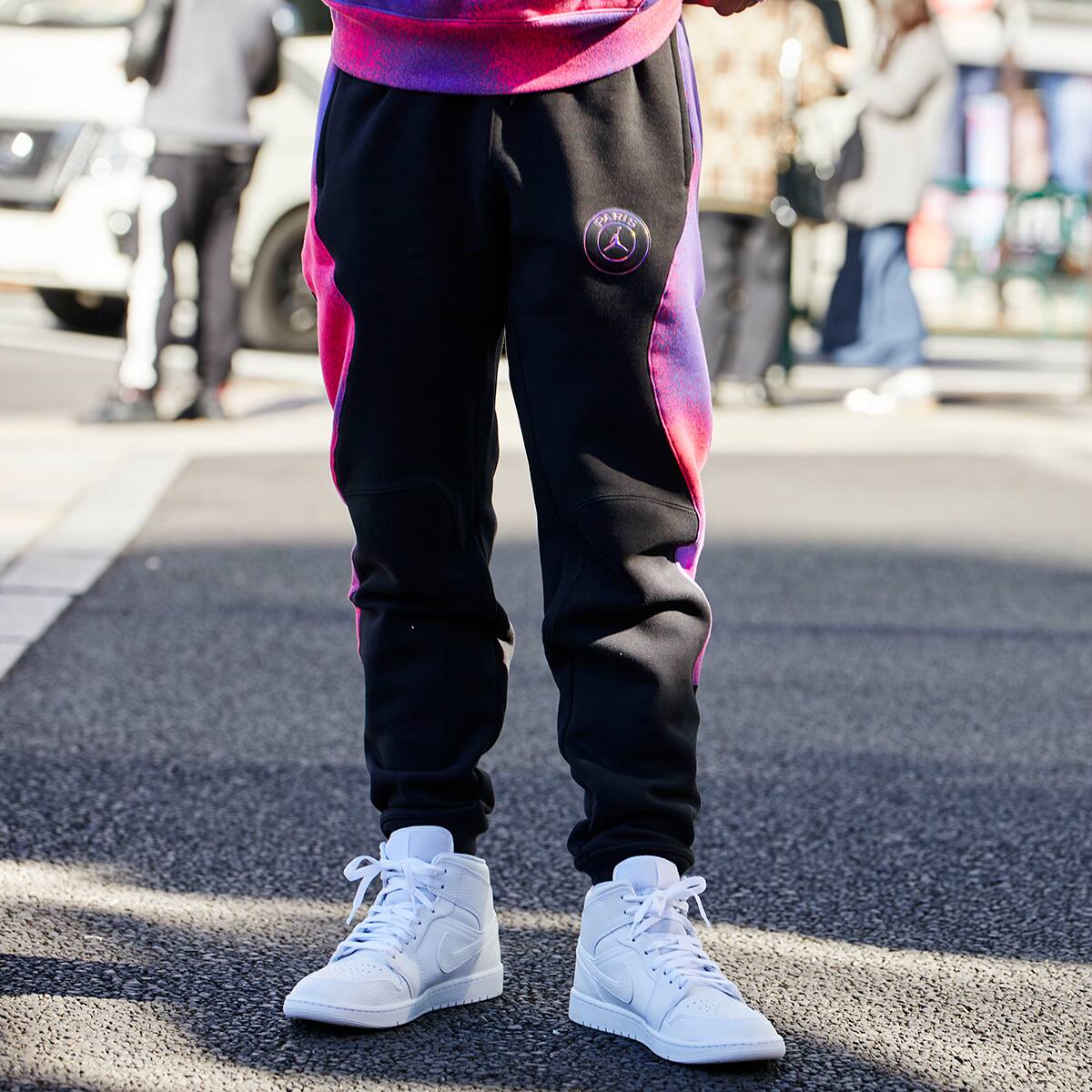 JORDAN BRAND AS M J PSG STMT FLEECE PANT BLACK 21SP-I（ジョーダン