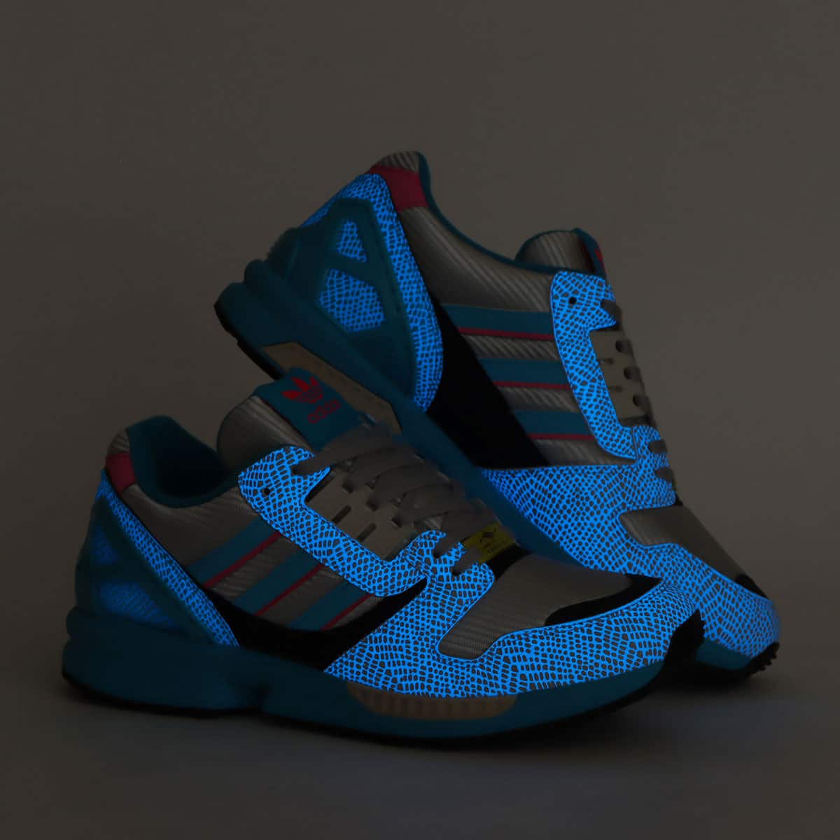 adidas ZX 8000 G-SNK atmos GRAY TWO/SIGNAL CIAN/SOLAR PINK 22SS-S