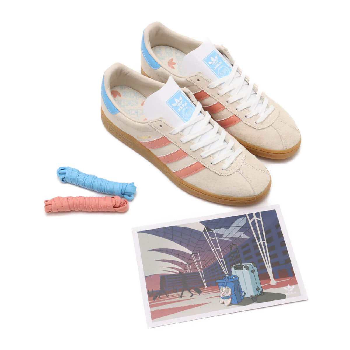adidas MUNCHEN 24 WONWHI/WONCLA/SEBLBU（アディダス ミュンヘン 24