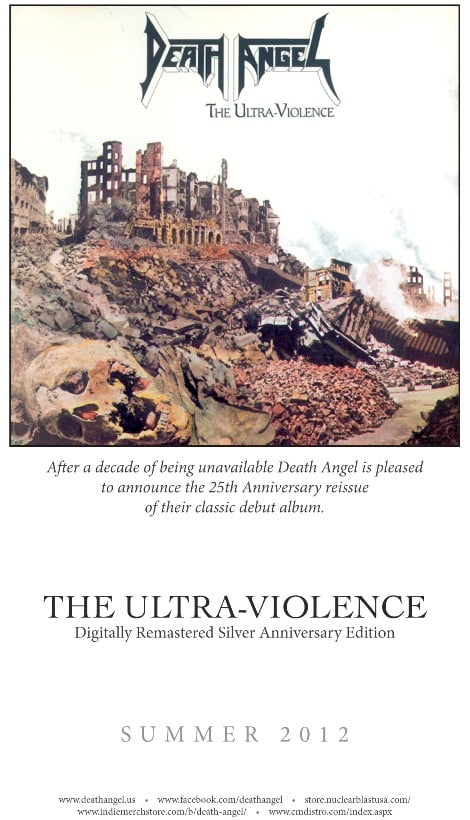 DEATH ANGEL: 'The Ultra-Violence' 25th-Anniversary Reissue Gets