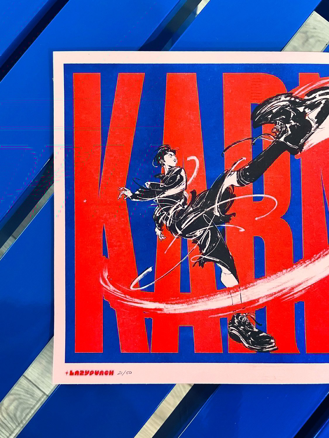 M】SKZ HAN — KARMA (RISO PRINT) | LAZYPUNCH