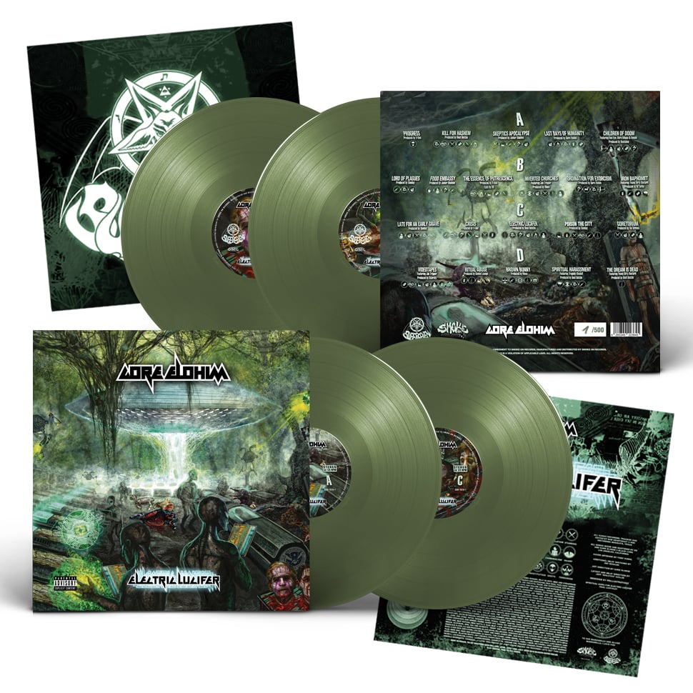 Gore Elohim - Electric Lucifer (The Green Vinyl Cult Edition