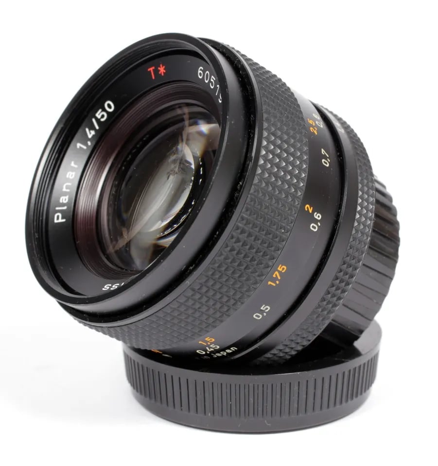 Carl Zeiss T* PLanar 50mm F1.4 lens Contax Yashica C/Y mount #8939