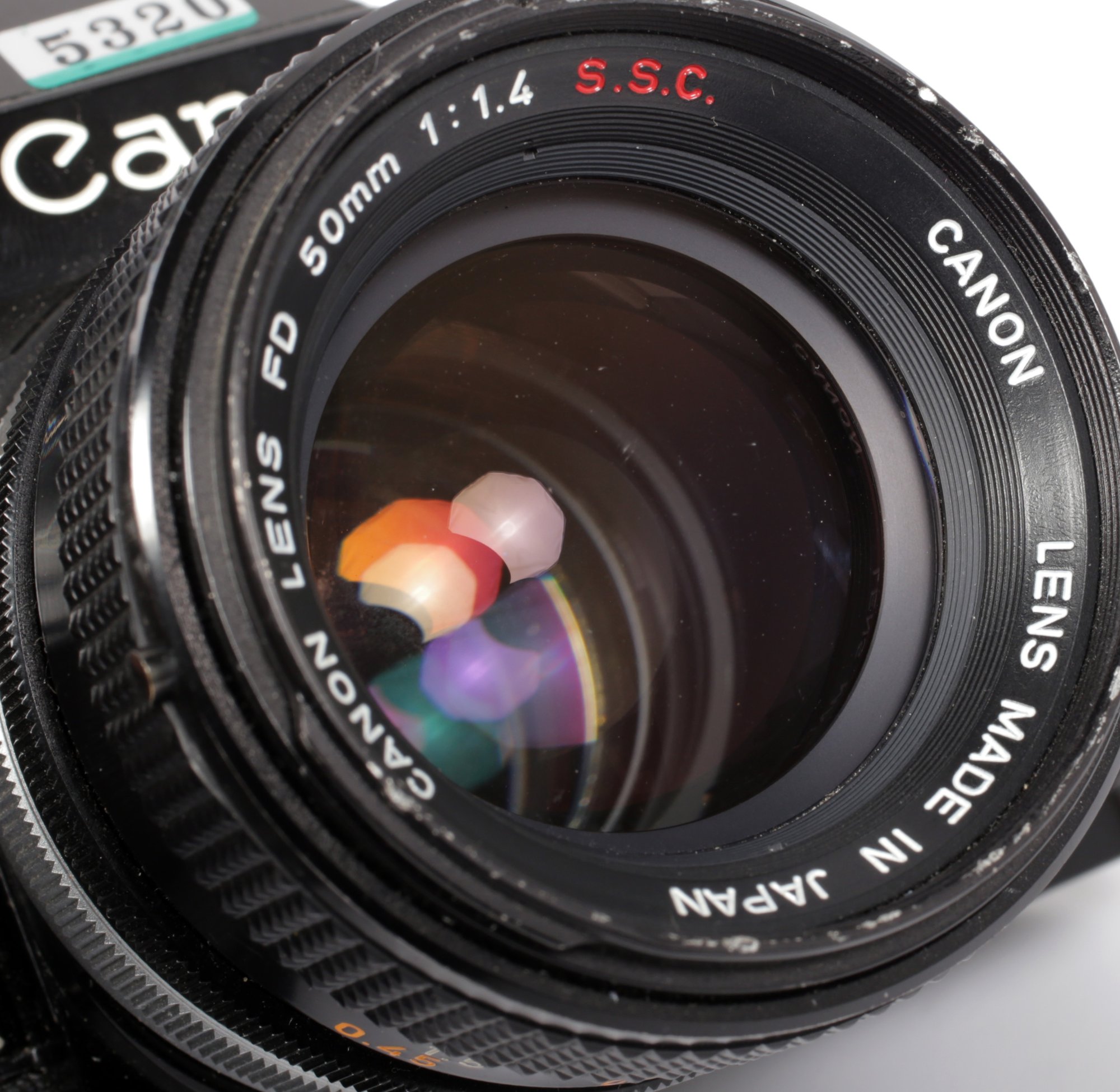 BLACK CANON AE-1 35mm SLR Film Camera with 50mm F1.4 Lens | CatLABS