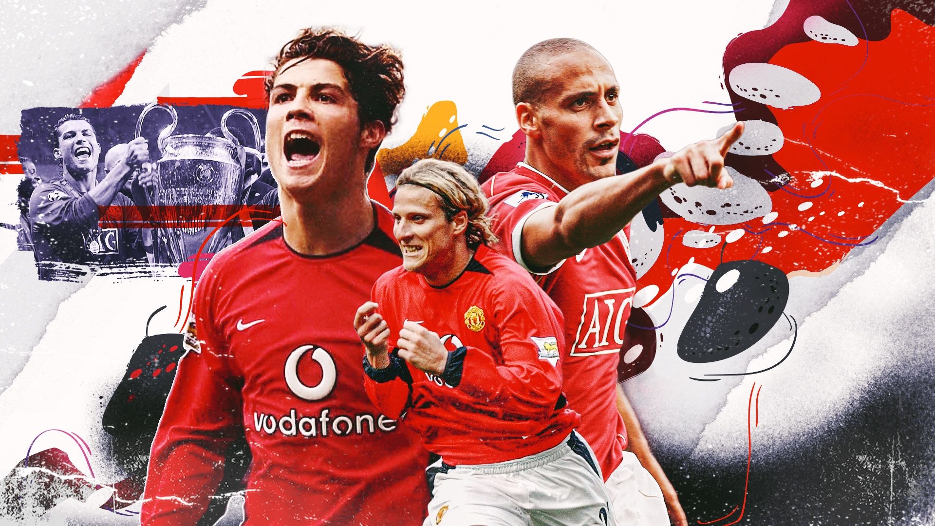 C・ロナウド、2003年ユナイテッドでのデビュー戦メンバーは？ | Goal