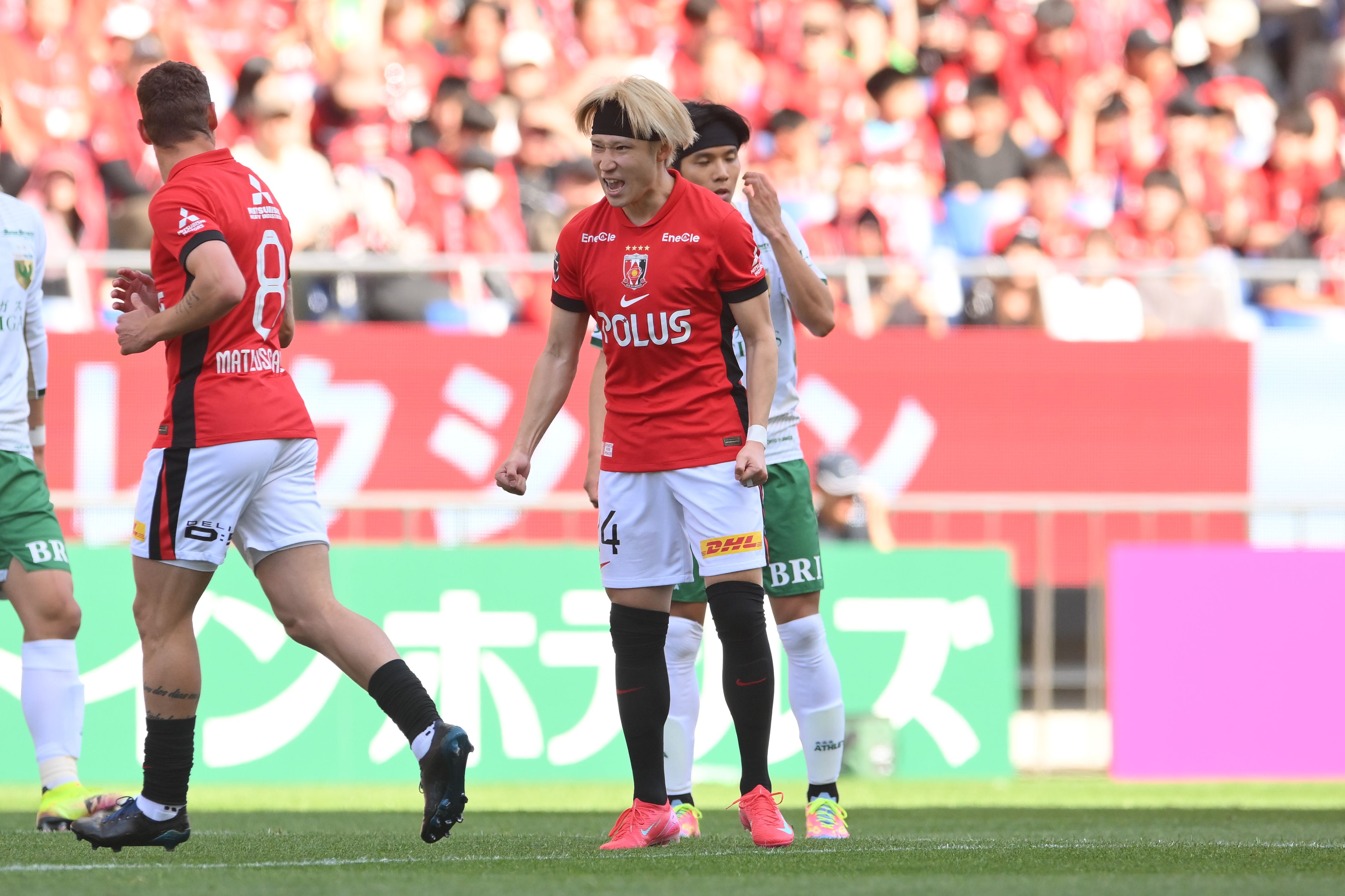 J1で9年ぶり5連勝！暫定2位浮上の浦和、先制弾の松尾佑介「子どもたち