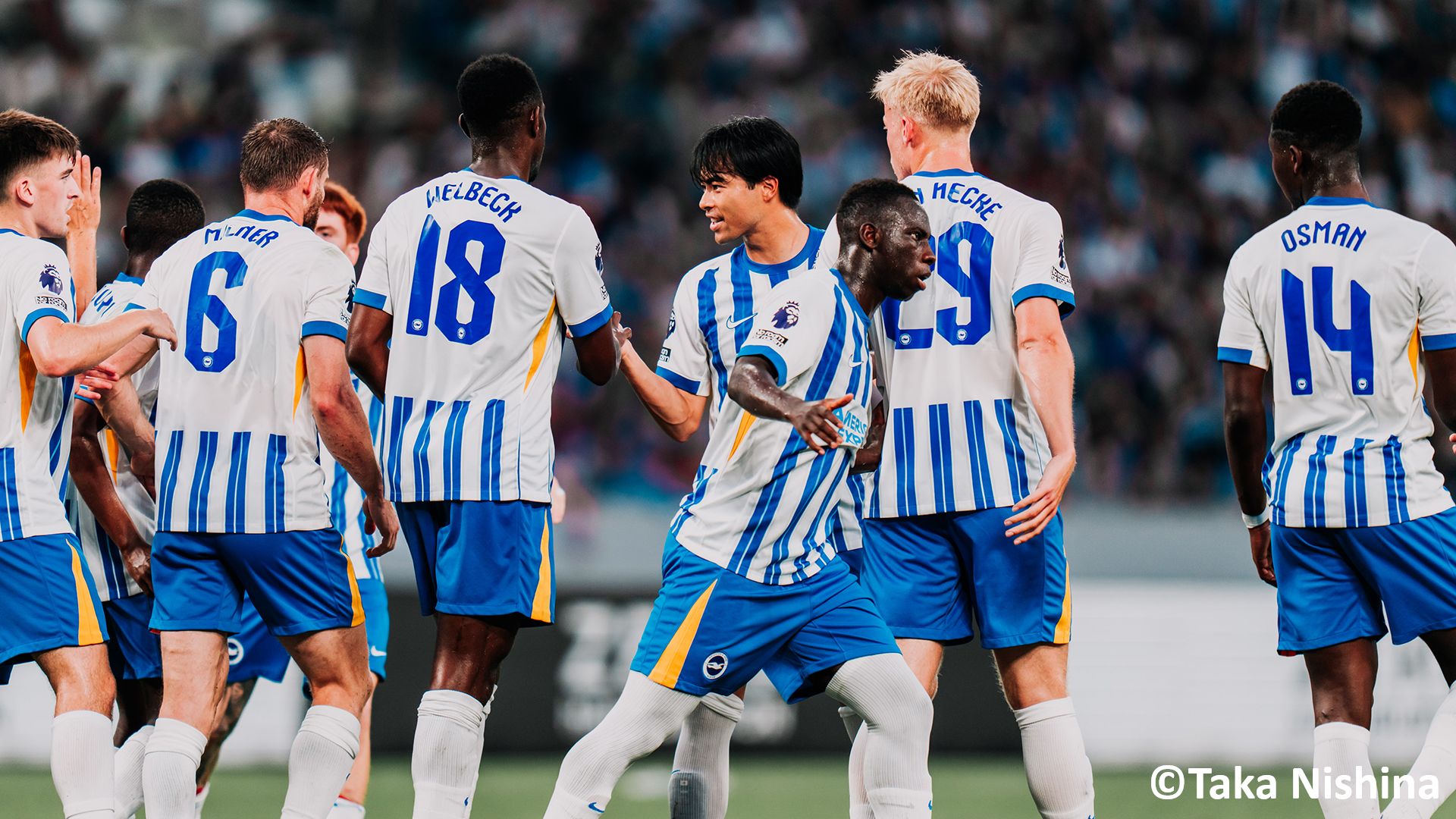 三笘薫も会場沸かせる！ ブライトンが4発で東京Vを下しジャパンツアー