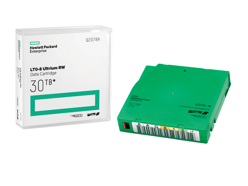 HPE LTO 8 Ultrium 30TB RW Data Cartridge | HPE Store