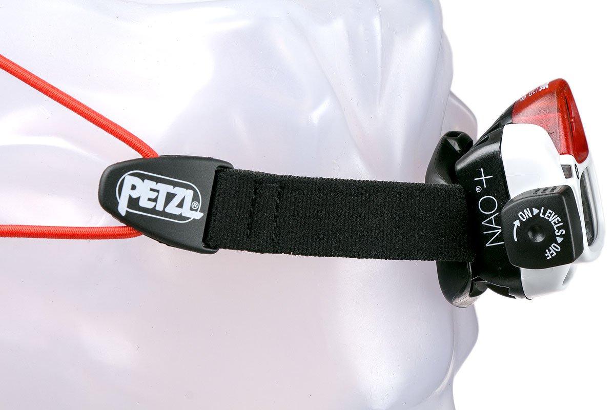 Petzl NAO+ E36AHR 2B head torch, black/white | Advantageously