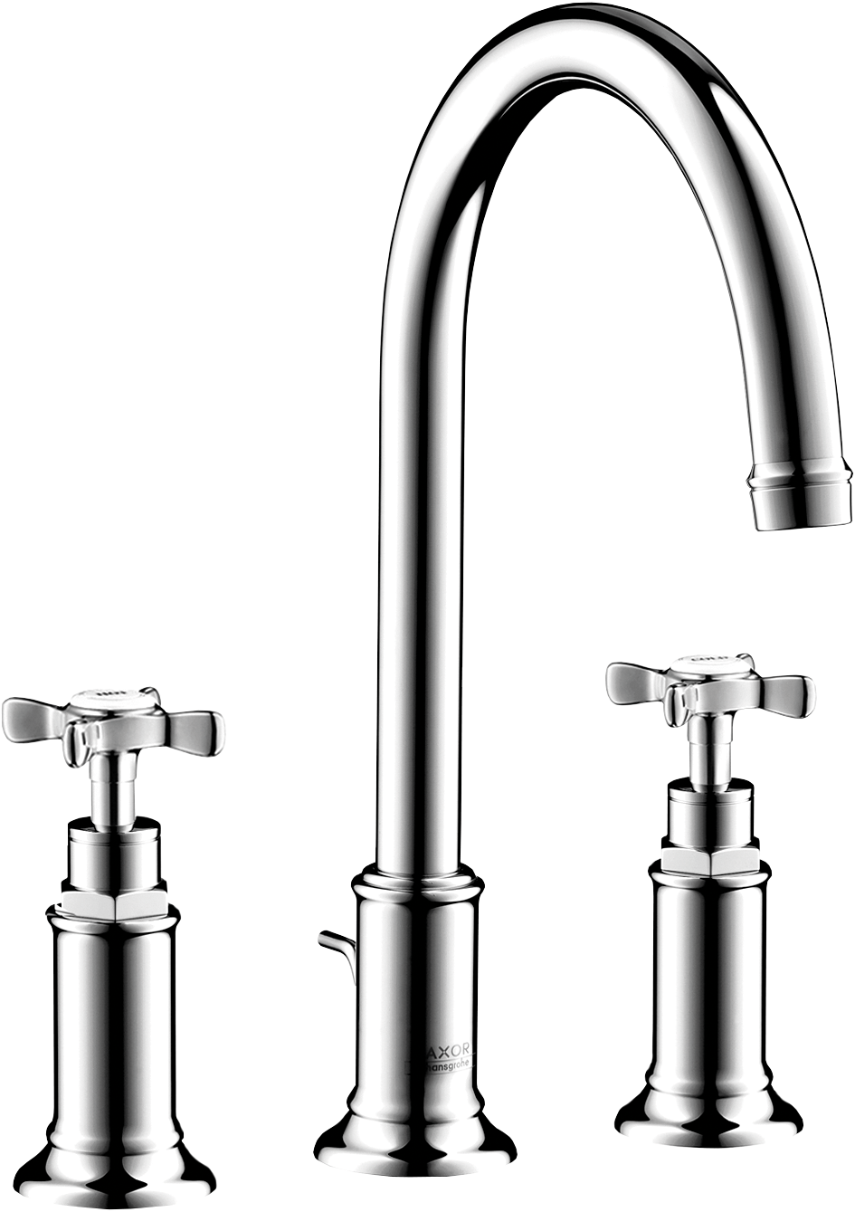 AXOR Hand sink faucets: AXOR Montreux, Widespread Faucet 180 with
