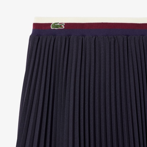ウエストボーダープリーツスカート JF828EL - ラコステ（LACOSTE）公式