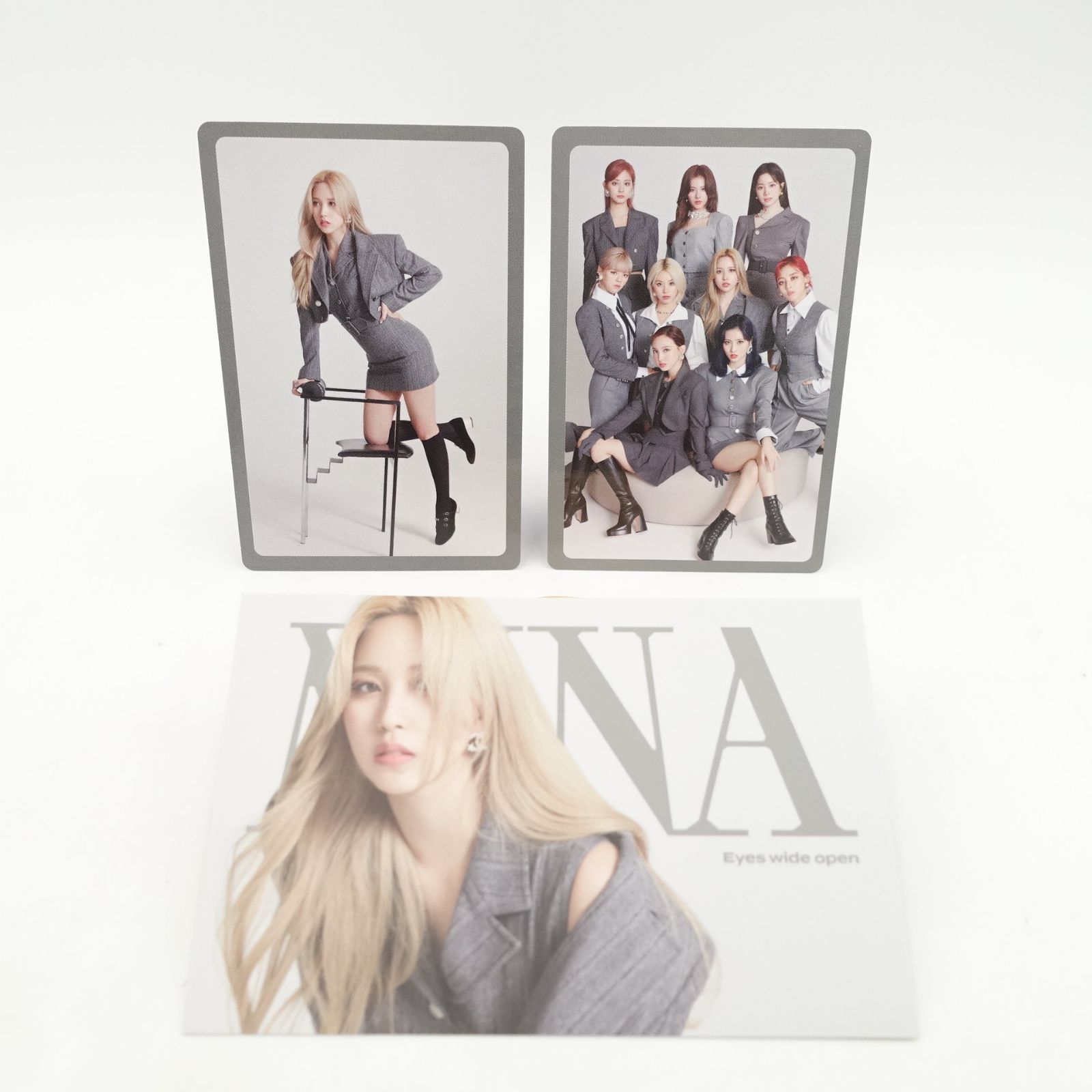 TWICE ミナ 2nd Full album Eyes wide open トレカ フォト カード MINA