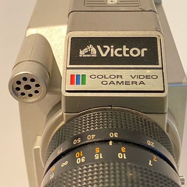 🔷VICTOR COLOR VIDEO CAMERA GX-V6M ビクター ビデオカメラ ジャンク