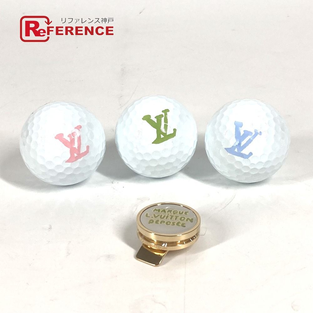 LOUIS VUITTON ルイヴィトン ボール ゴルフボールキット ボール×3