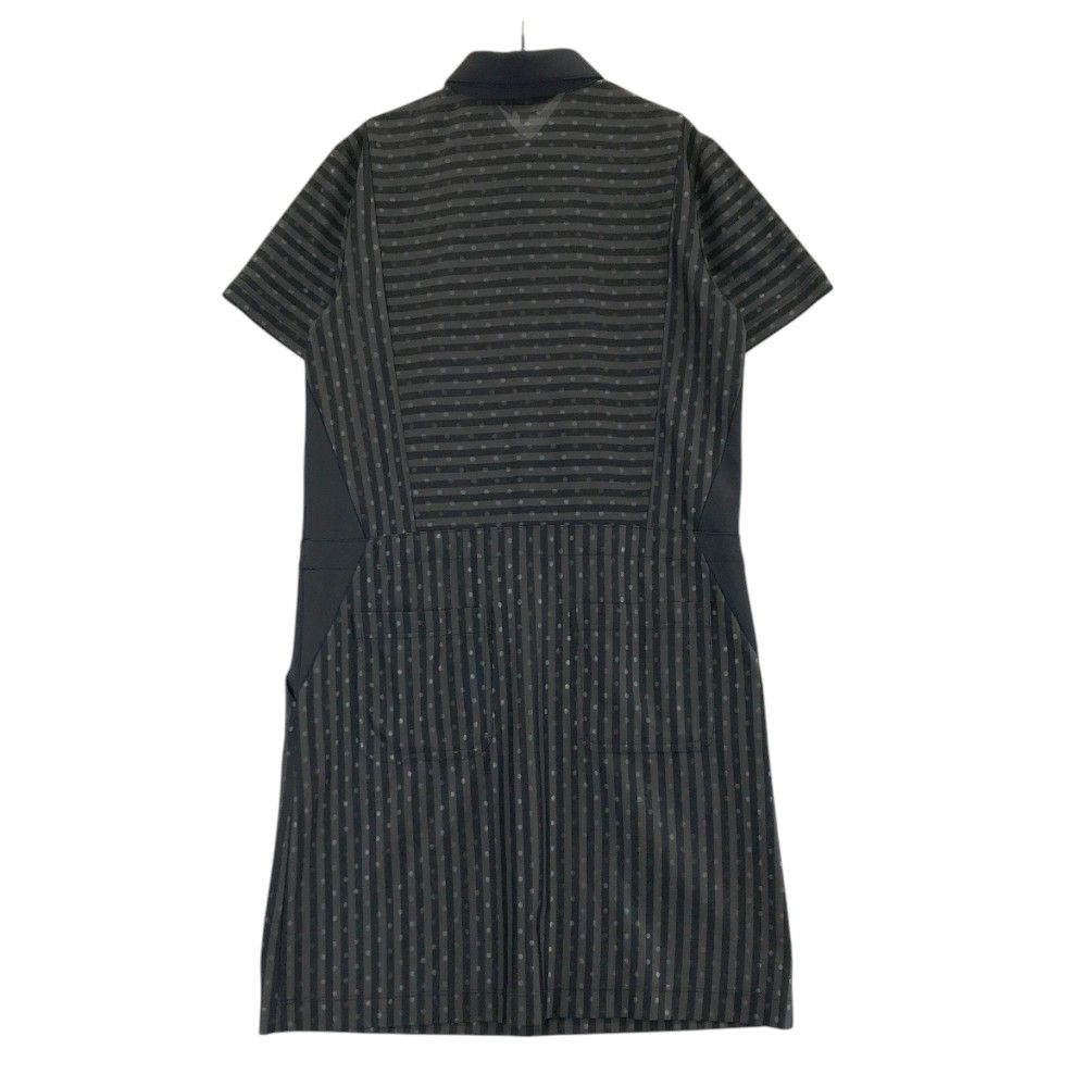 サイズ：38 LANVIN SPORT ランバン スポール 半袖ワンピース ロゴ刺繍