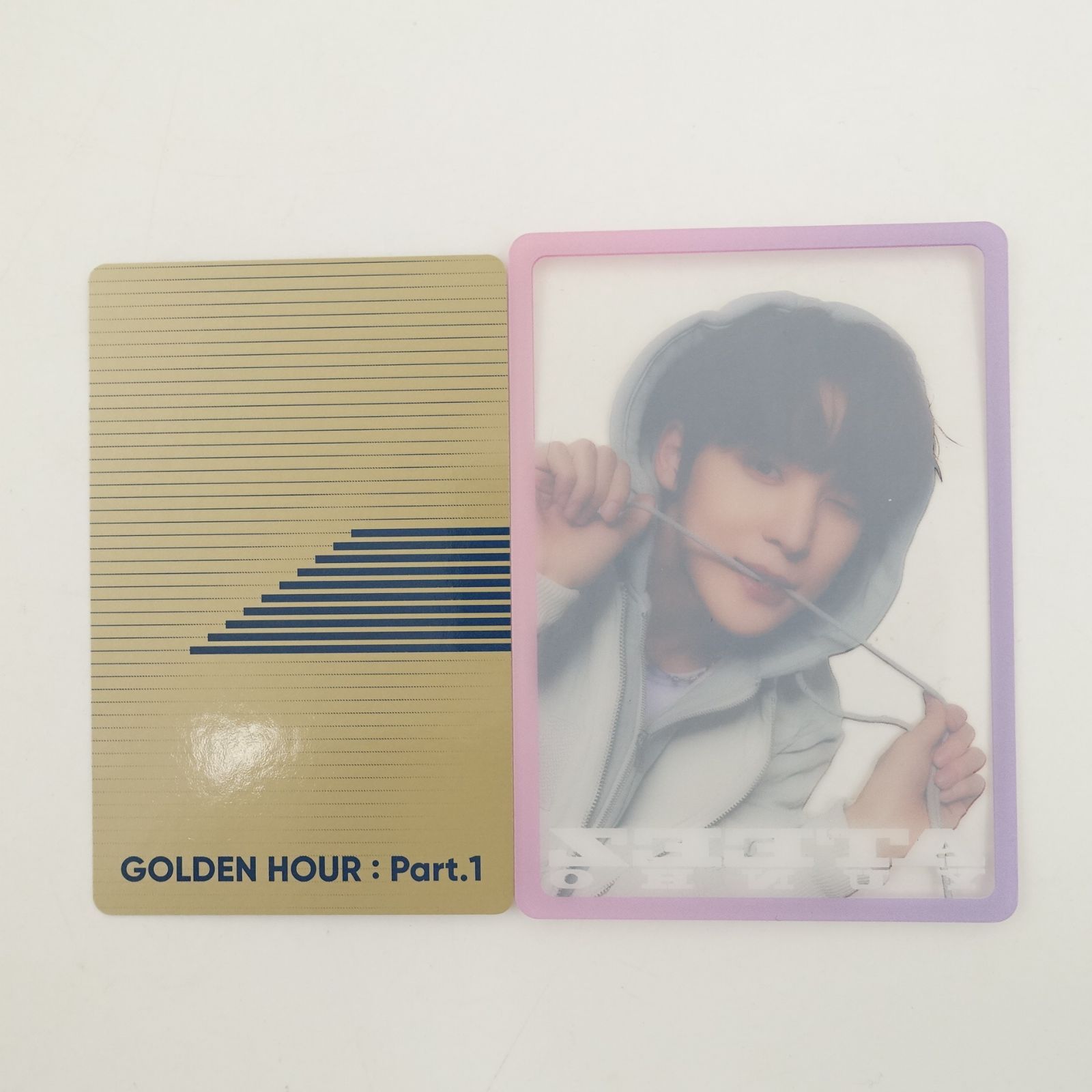 ATEEZ ユノ GOLDEN HOUR : Part.1 渋谷109 ポップアップ クリア トレカ