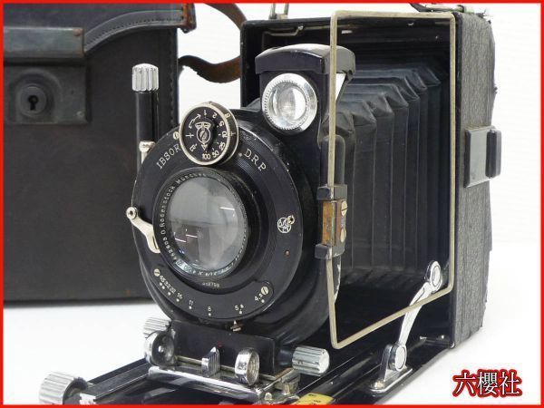 激レア 六櫻社 小西六 Rokuoh-sha Lily リリー 蛇腹カメラ IBSOR DRP