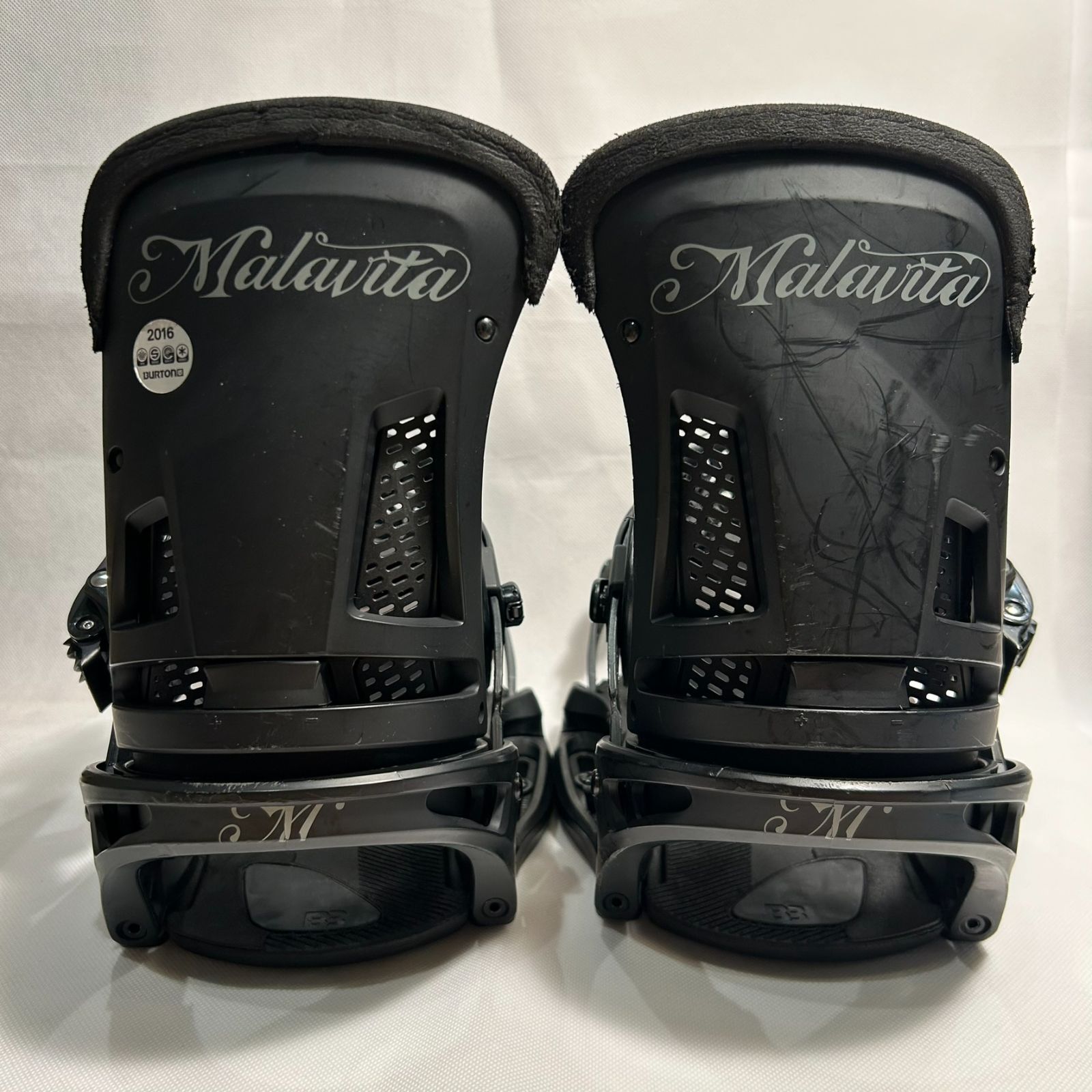 新品Burton Malavita スノーボードビンディング ブラックM