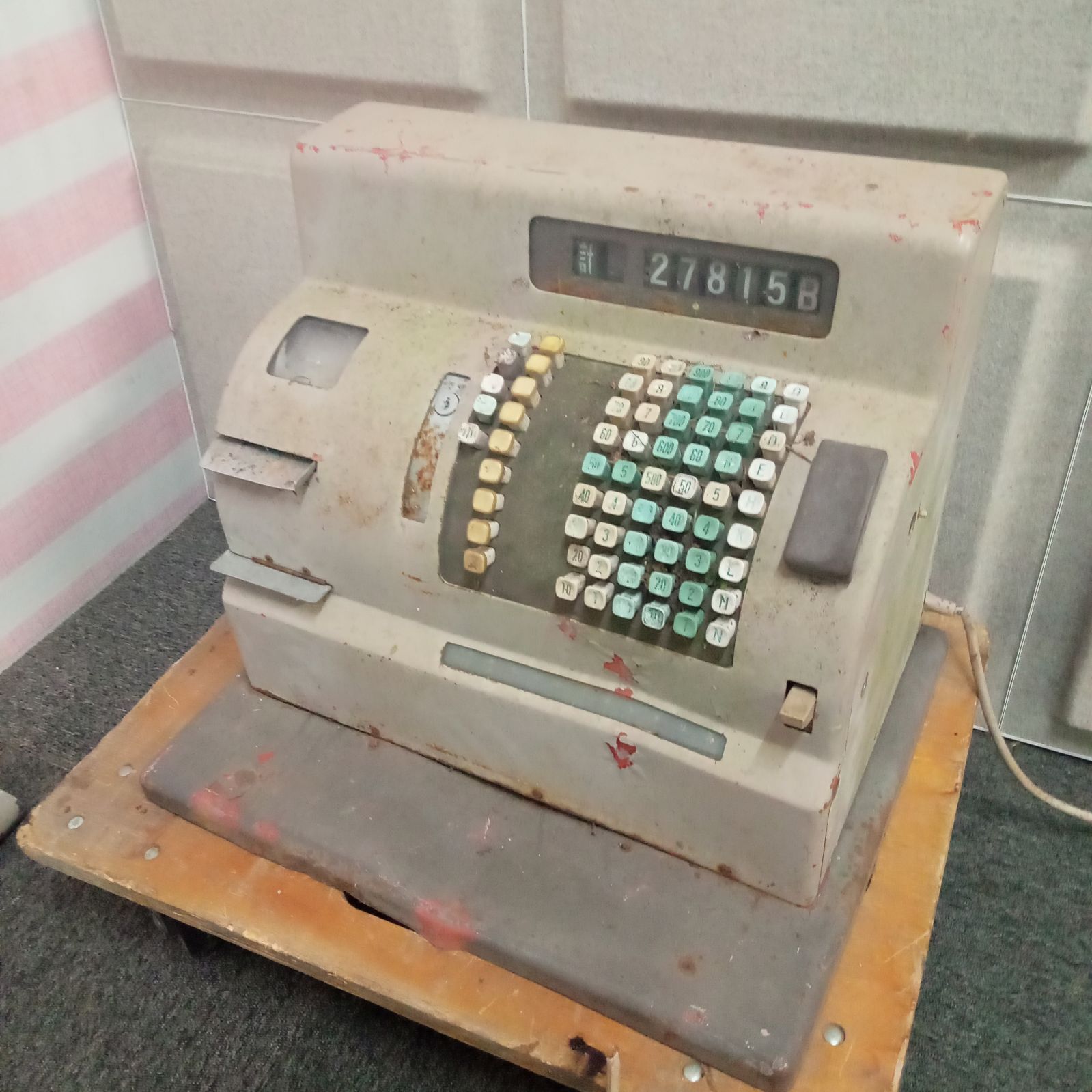 ◯ レジ ジャンク アンティーク シンコー レジスター 昭和レトロ レジ