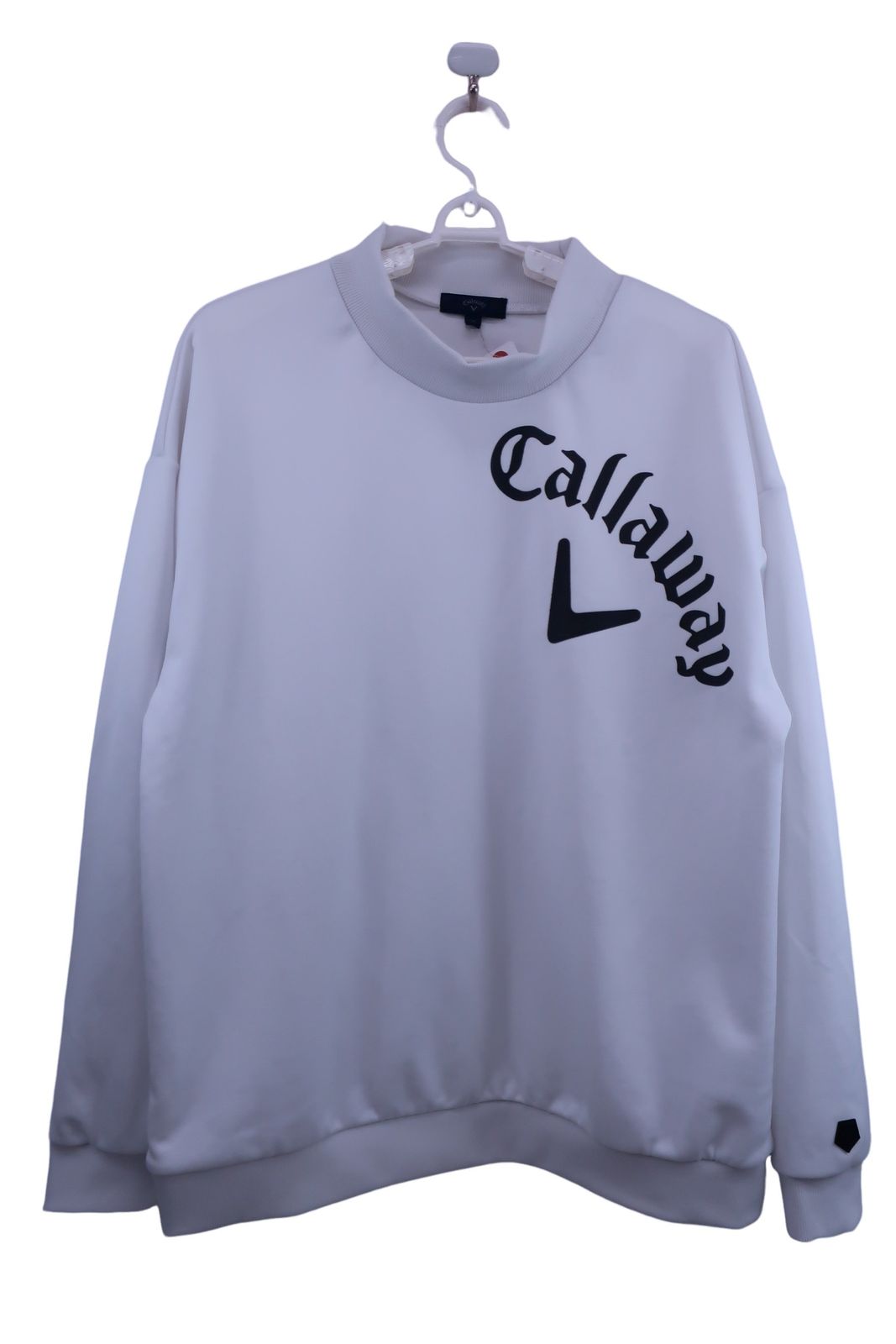 キャロウェイ Callaway トレーナー モックネックエンボスロゴ グレー L