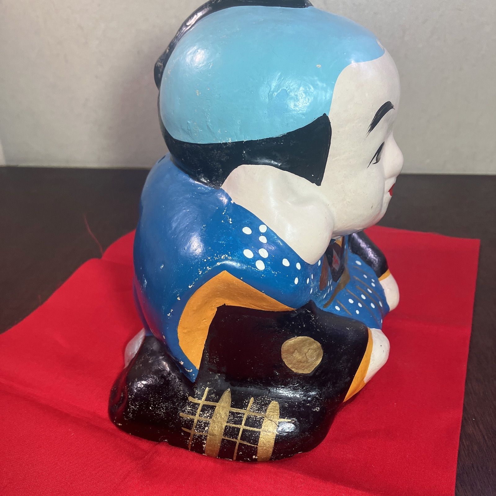 福助 置物 貯金箱 縁起物 骨董品 アンティーク レトロ 人形 商売繁盛