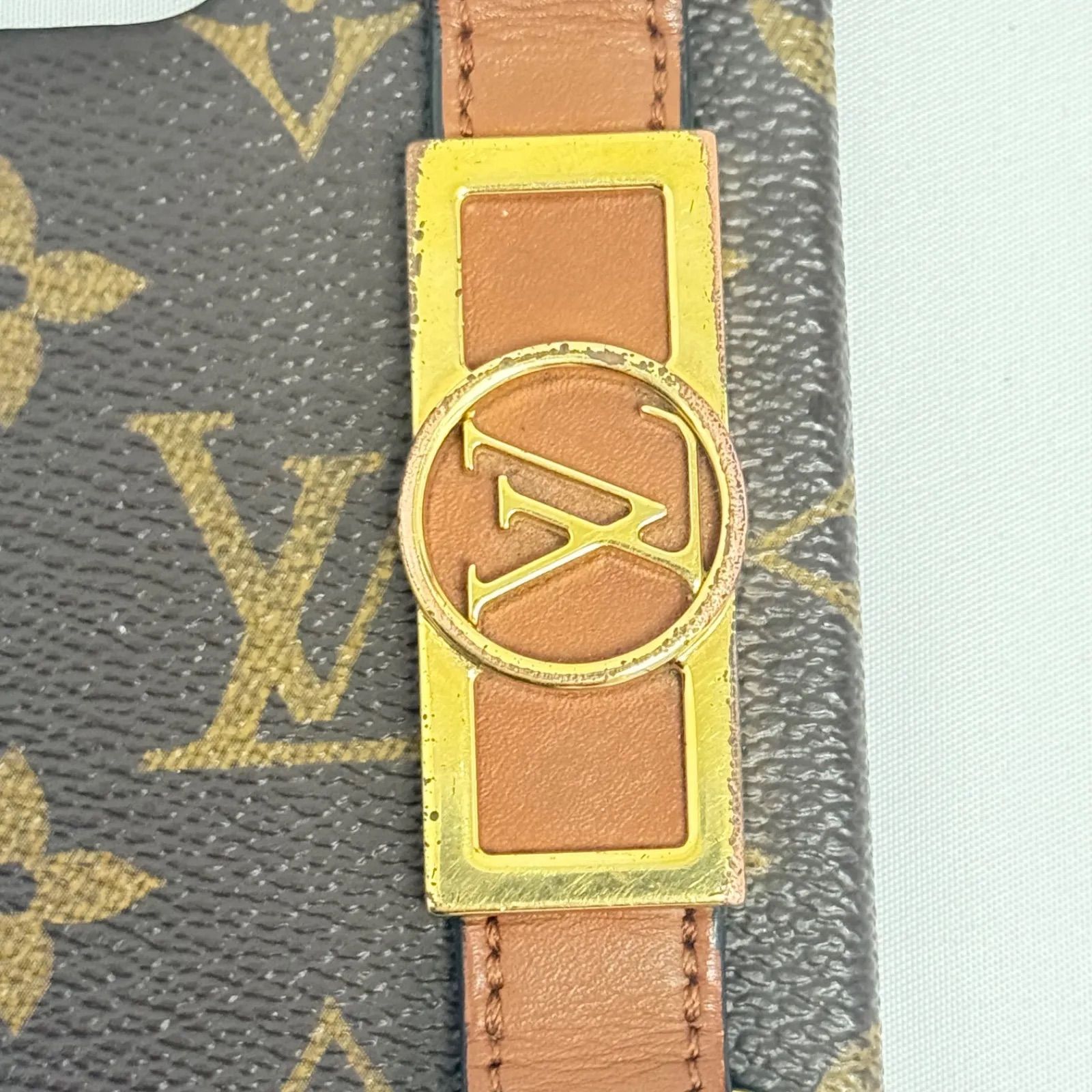 ルイヴィトン iPhoneケース 12/12Pro モノグラム ドーフィーヌ