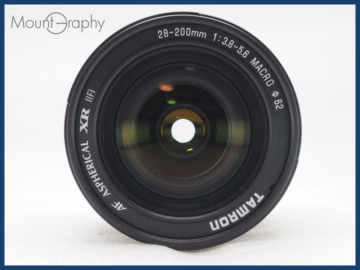 ❤️新品級☆フード付き❤️タムロン AF 28-200mm f3.8☆望遠レンズ
