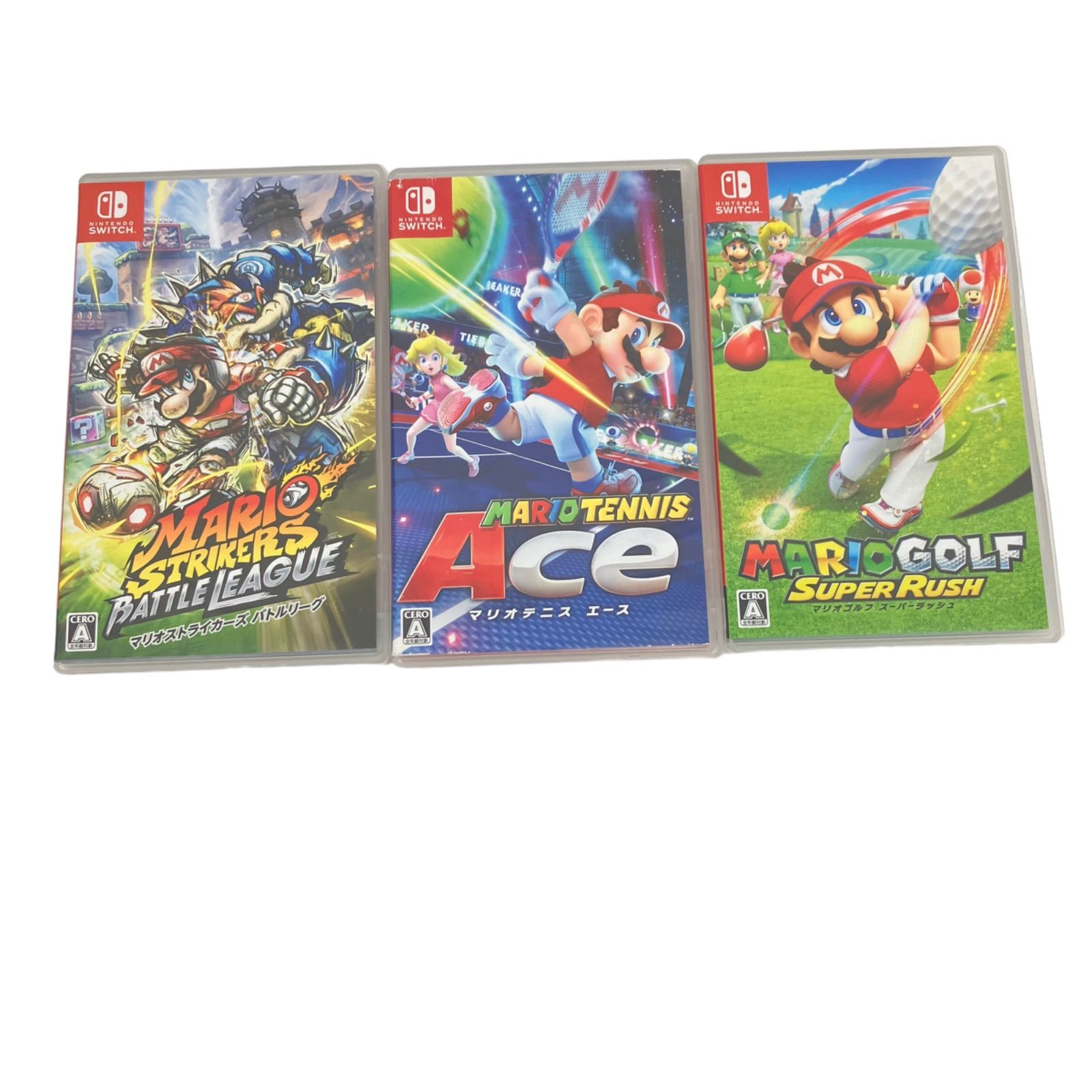 Switch ソフト スーパーマリオ 3点 まとめ売り